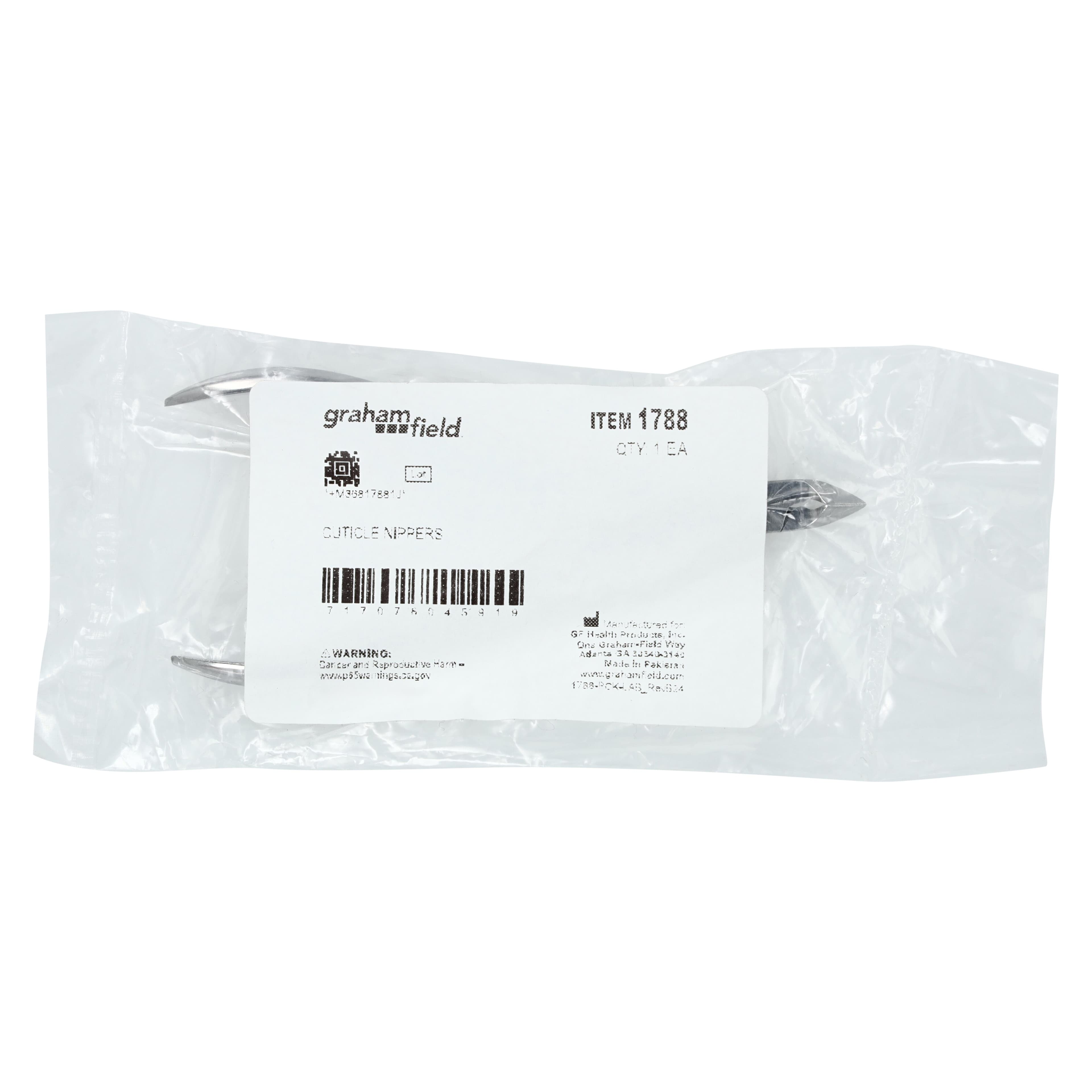 Grafco Cuticle Nippers, 4" Chrome Plated, Each thumbnail 2