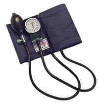 Labstar Deluxe Accumax Aneroid Sphygmomanometer, Blue, Latex Thigh Dial Display, Each - LABSTAR SPHYG - Image 1