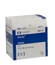 Kerlix ST Cotton Gauze Sponge, 4x4", 12-Ply, Sterile, Pre-Washed, Latex-Free - Sponge Fluff Kerlix ST 12Ply - Image 1