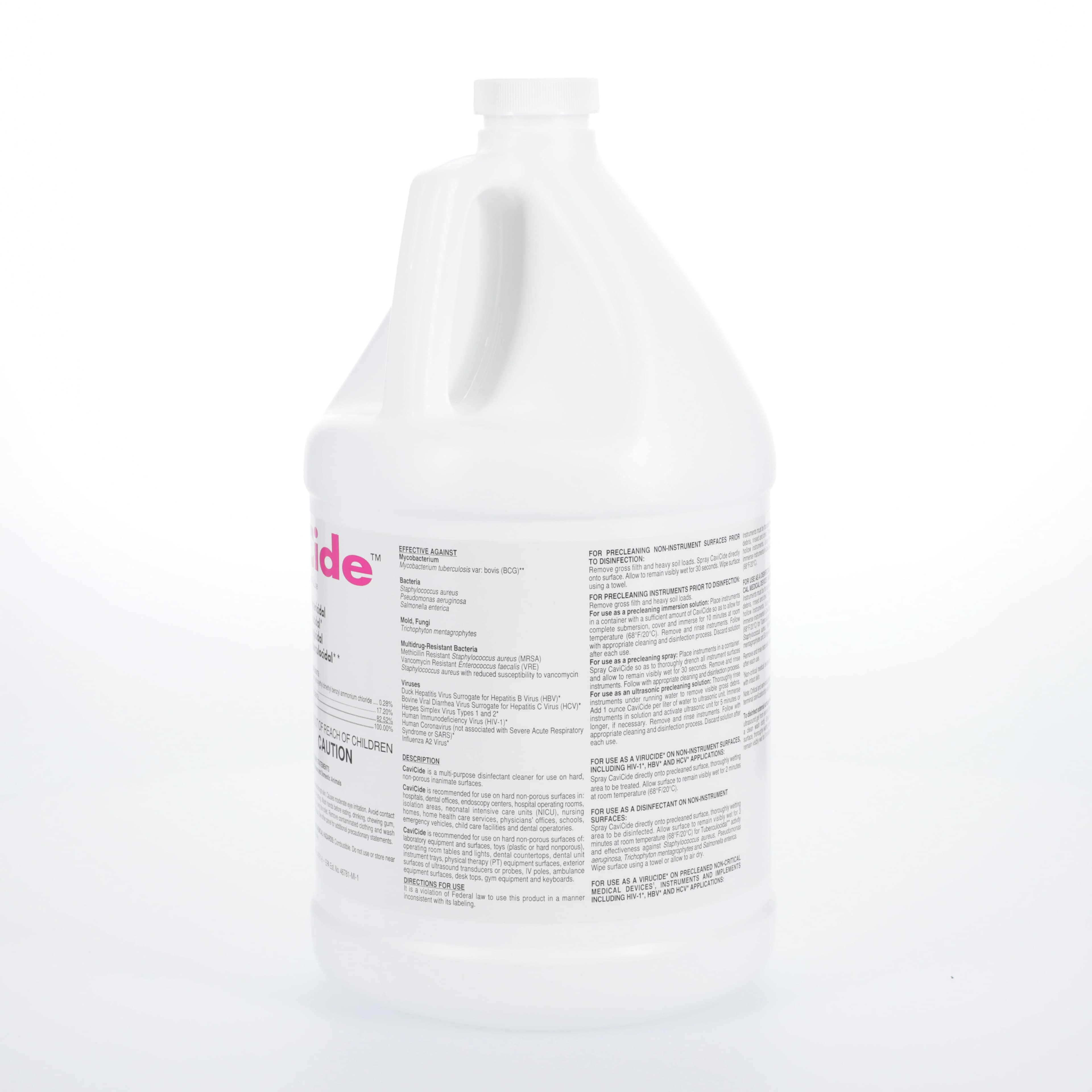 Metrex CaviCide Surface Disinfectant, Ready-to-Use, 1 Gallon Bottle thumbnail 2