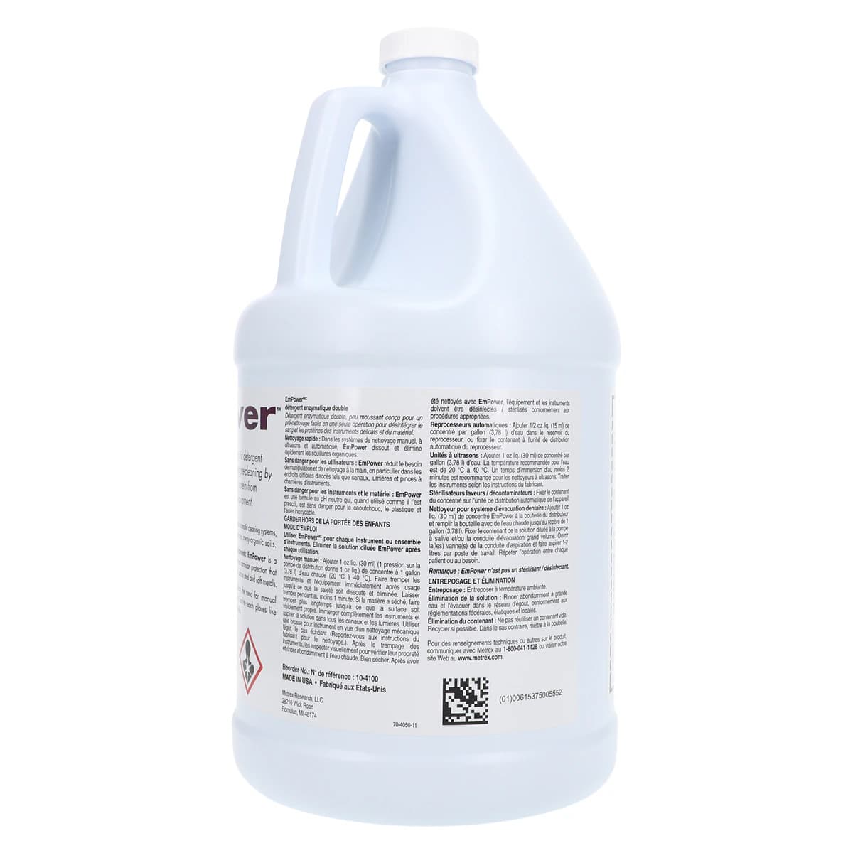 EmPower Multi-Enzymatic Detergent, Ocean Breeze, 1 Gallon Bottle (1:128 Concentrate) thumbnail 2