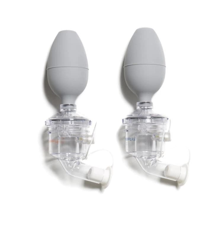 O & M Halyard Fit Test Nebulizer for Qualitative Fit Testing Kit with Replacement Parts, 2/Case - Nebulizer W/replace Parts - Image 1