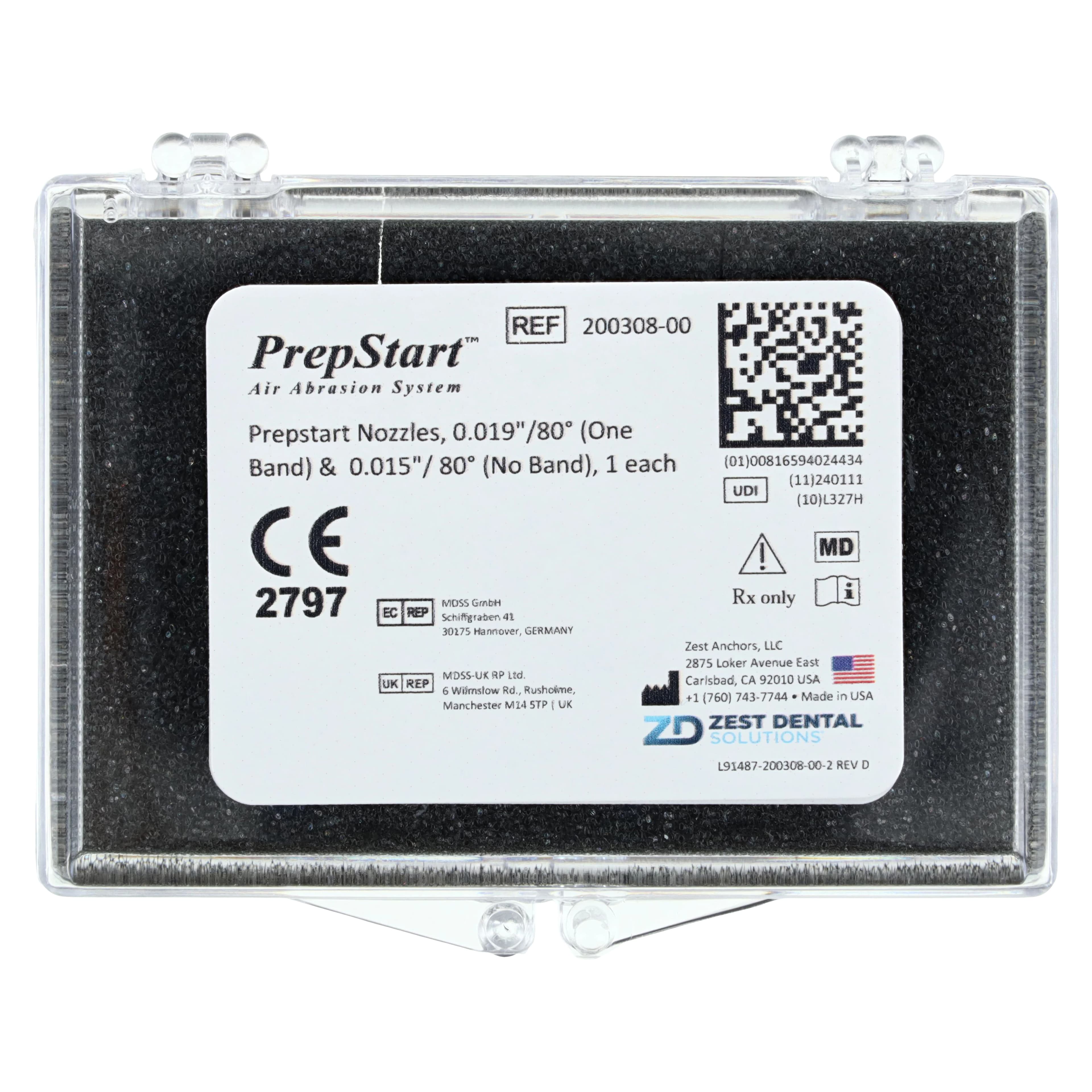 PrepStart Kit Air Abrasion Cavity Prep Unit, Model 200259-00, with 2 Handpieces, 2 Nozzles & Aluminum Oxide Powder thumbnail 7