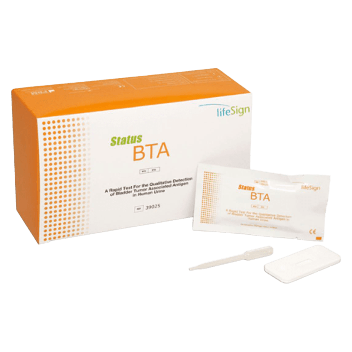 Status BTA Rapid Bladder Tumor Test, CLIA Waived, Qualitative Detection of Bladder Tumor Associated Antigen, 25 Tests/Box - Status BTA Test - Image 1
