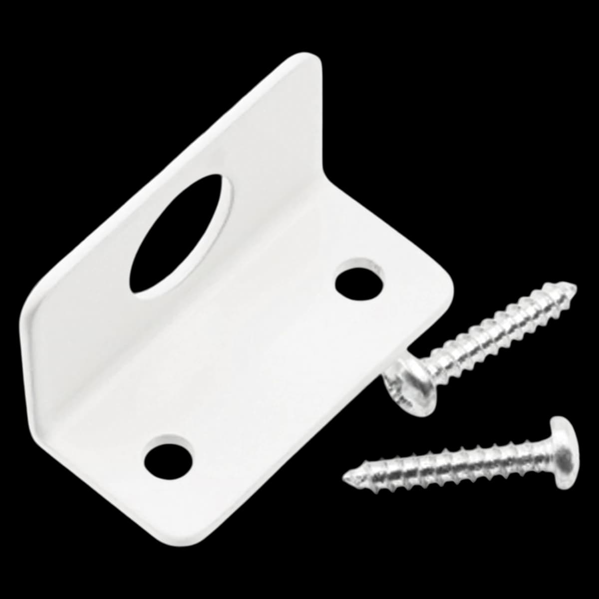 DCI International Single Valve Mounting Bracket, 45 mm, White Powder Coat, 7078 - Single Valve Mounting Bracket, 7078 - Image 1