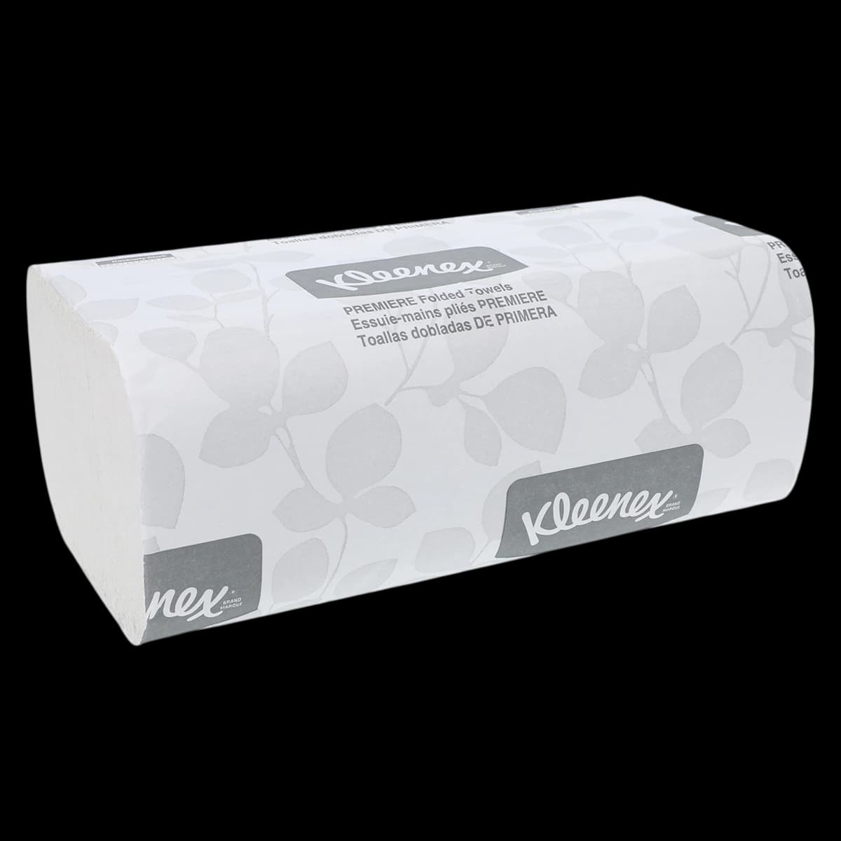 Kleenex Premiere Scottfold Multifold Paper Towels, 9.4" x 12.4", White, 3000/Case (120/Pack, 25 Packs/Case), 13254 - Kleenex Premiere Scottfold Multifold Paper Towels - Image 1