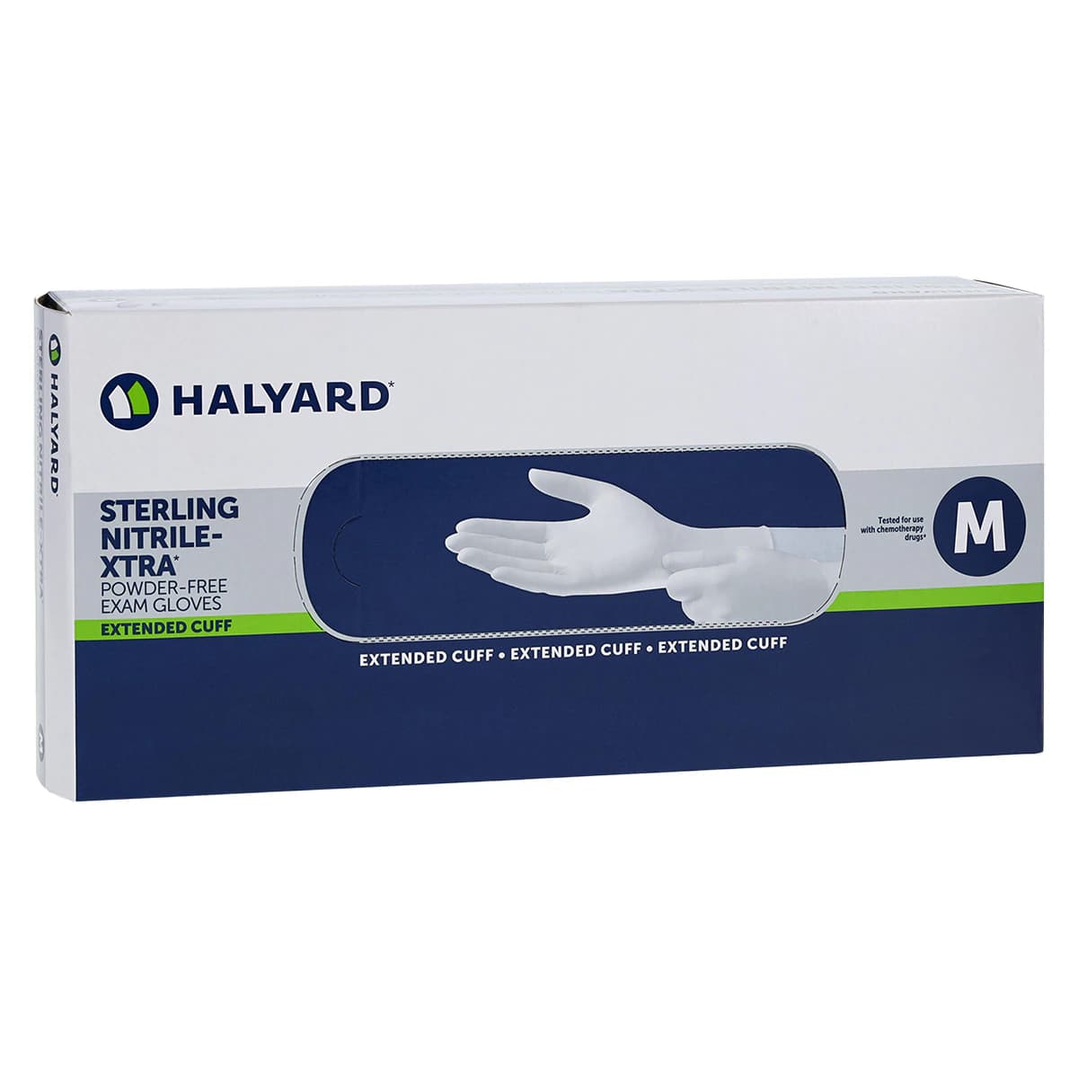 Sterling EC PF Nitrile Glove, Powder Free, Non-Sterile, Medium, Gray, Chemo Approved - Sterling EC PF Nitrile Glove - Image 1