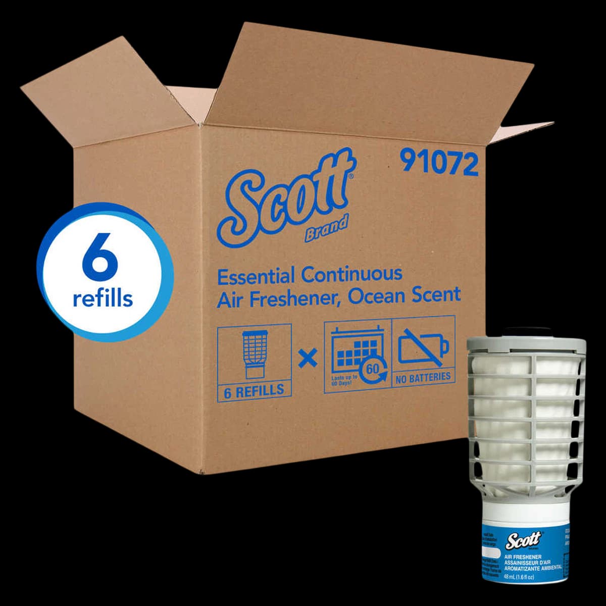 Kimcare Continuous AirFreshener, Ocean Scent, Each - Kimcare Continuous AirFreshnr - Image 1