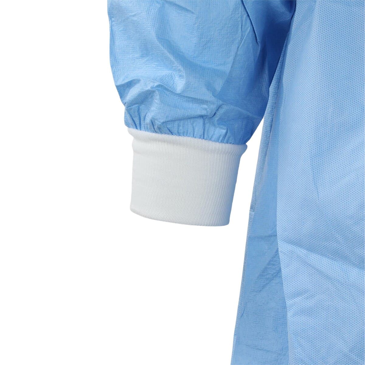 O & M Halyard Aero Surgical Gown, AAMI Level 3, Sterile, Standard/2X Large, Blue, Hook & Loop Neck, Raglan Sleeves thumbnail 5