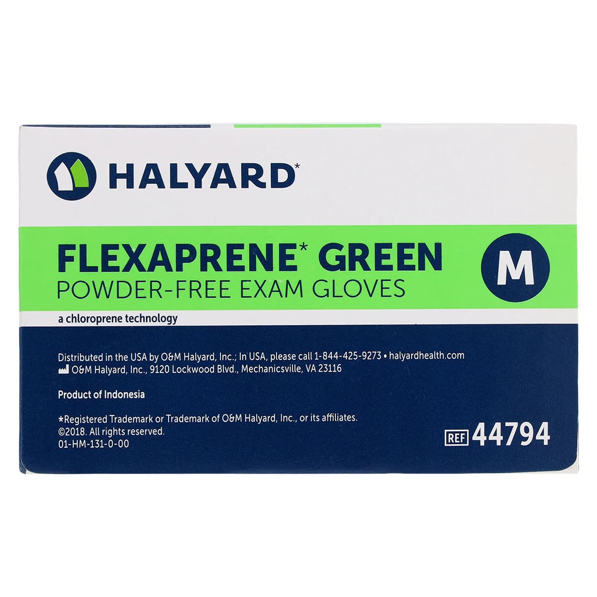 FLEXAPRENE GREEN Chloroprene Exam Gloves, Powder Free, Non-Sterile, Medium, Green, 200/Box thumbnail 6