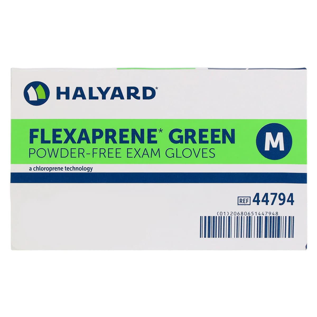 FLEXAPRENE GREEN Chloroprene Exam Gloves, Powder Free, Non-Sterile, Medium, Green, 200/Box thumbnail 7