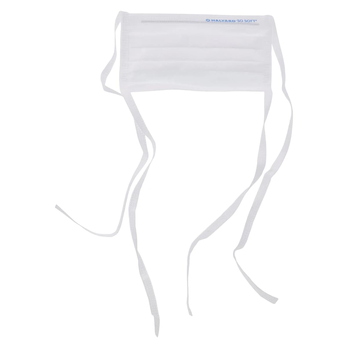 Halyard So Soft Surgical Mask, Tie-On, Anti-Fog, White, Disposable, 50/Box, 48390 thumbnail 5