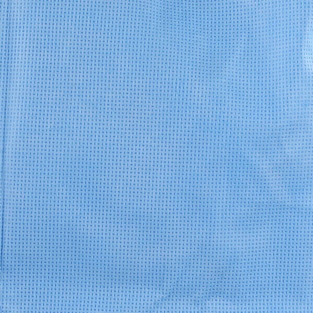 O & M Halyard Evolution Set-In-Sleeve Non-Reinforced Surgical Gown, Large, Latex-Free, Non-Fluid Resistant, Sterile, SMS, Blue/Yellow Neckband, 36/Case thumbnail 5