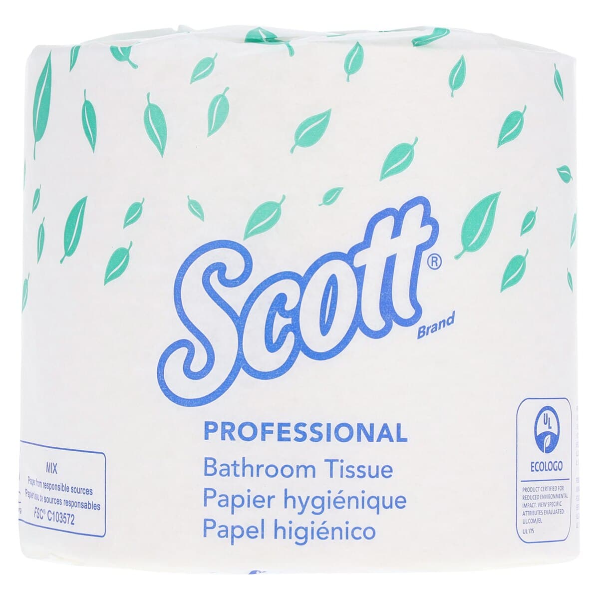 Scott Essential Standard Roll Bathroom Tissue for Business, 2-Ply, White, 4" x 4", 20 Rolls/Case thumbnail 2