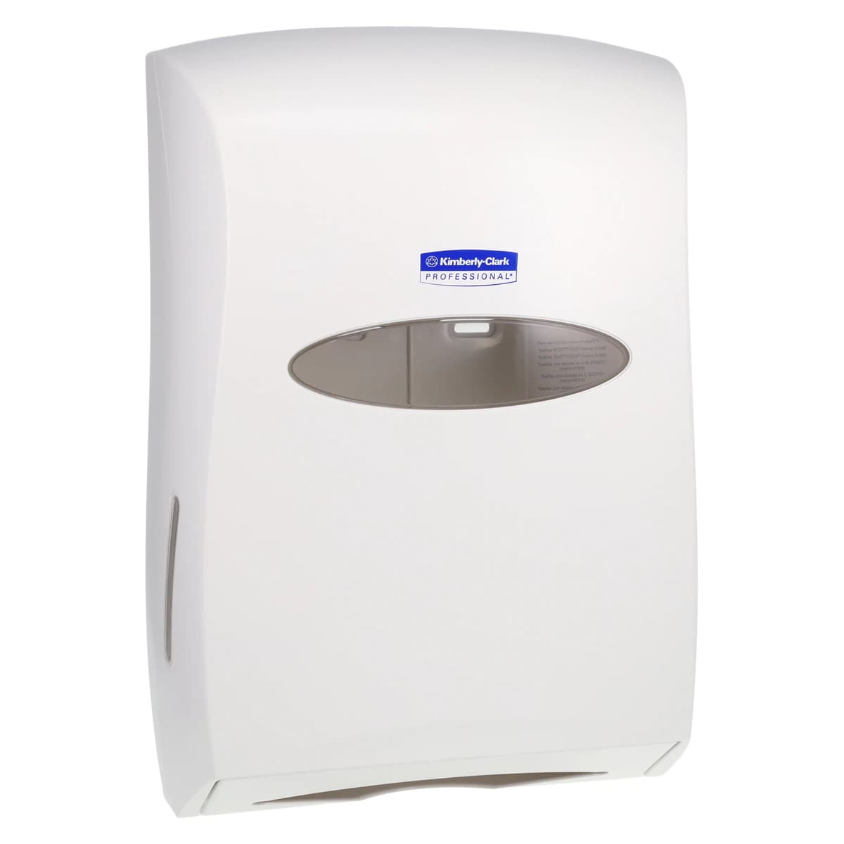 Kimberly-Clark Universal Paper Towel Dispenser, White Plastic, C-Fold/Multifold, Wall Mount, 1/Case - Univeral Towel Dispenser - Image 1