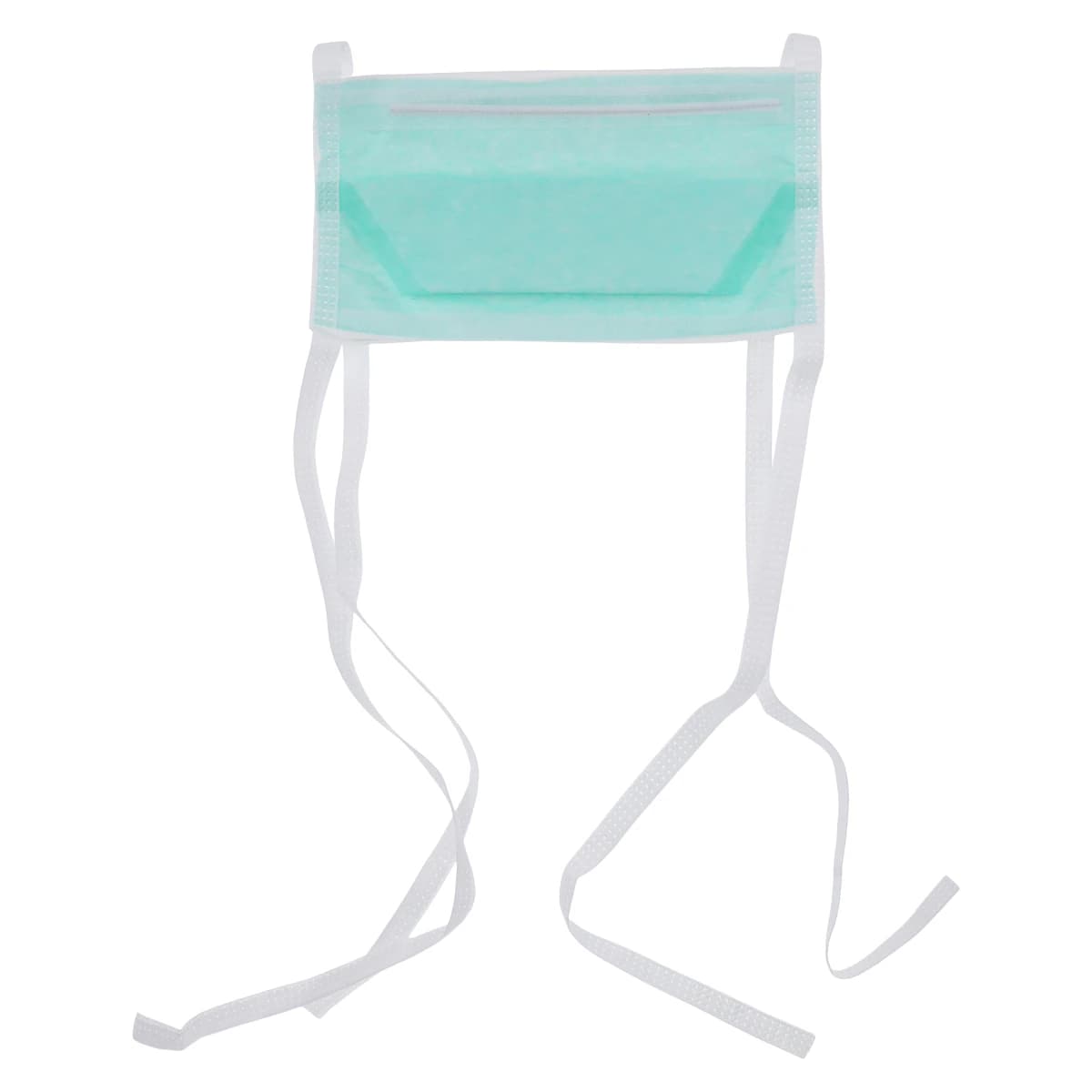 O & M Halyard Surgical Tie-On Mask, Green, Disposable, Not Rated, 50/Box thumbnail 5
