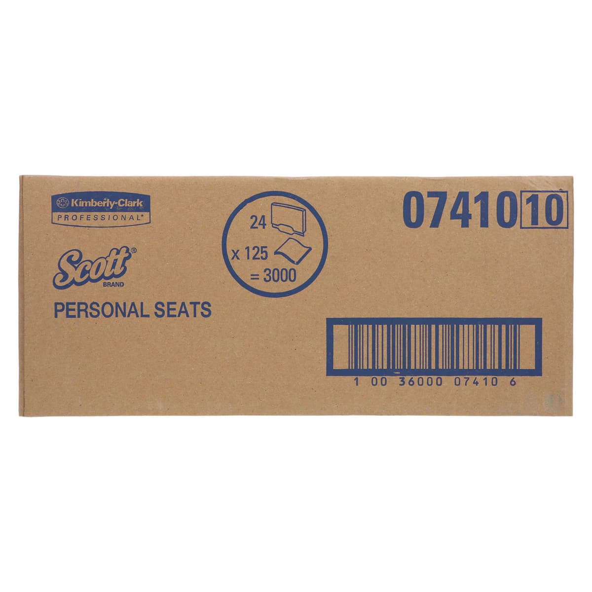 Scott Personal Seats Toilet Seat Covers, White, 15 in x 18 in, 3000/Case thumbnail 4