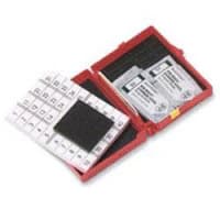 Devon™ Needle Counter, Foam Block, Red, Sterile, 96/Case - Needle Counter - Image 1