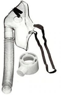 Adult Oxygen Mask with Diluters, 50/Case - Mask Adult f/Oxygen w/Diluters - Image 1