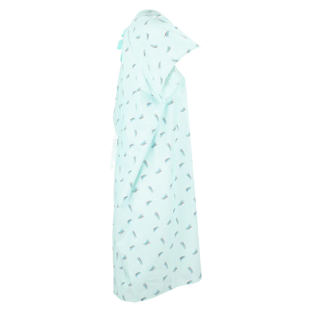 Fashion Seal Unisex Adult Patient Gown, Large, Sparkler Print, Polyester/Cotton, 45 in, Butterfly In-Sleeves, Each thumbnail 2