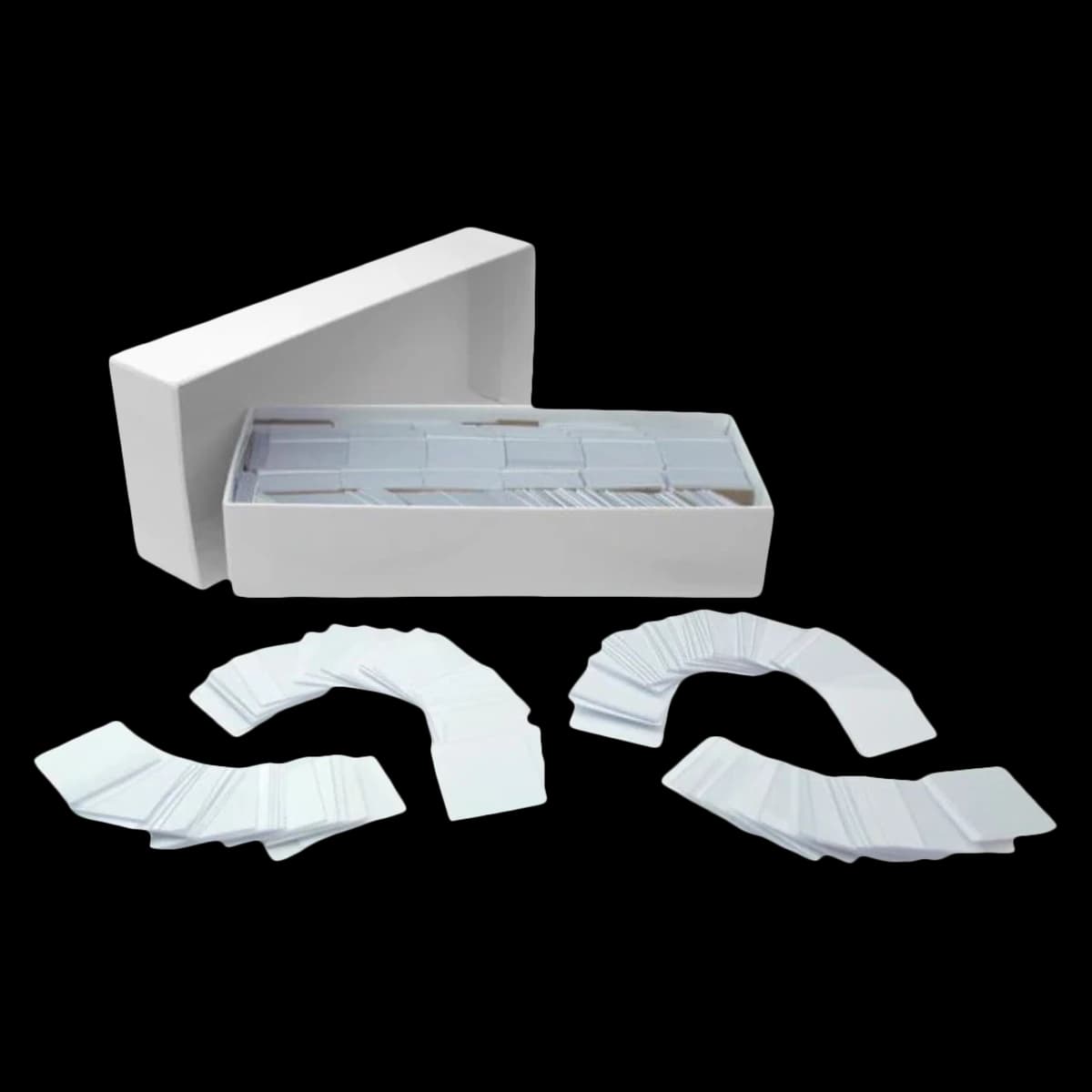 SP Scienceware Flexible Vinyl Cover Slips, 22x22mm, Clear, 1000/Box - Cover Slip 22x22 - Image 1