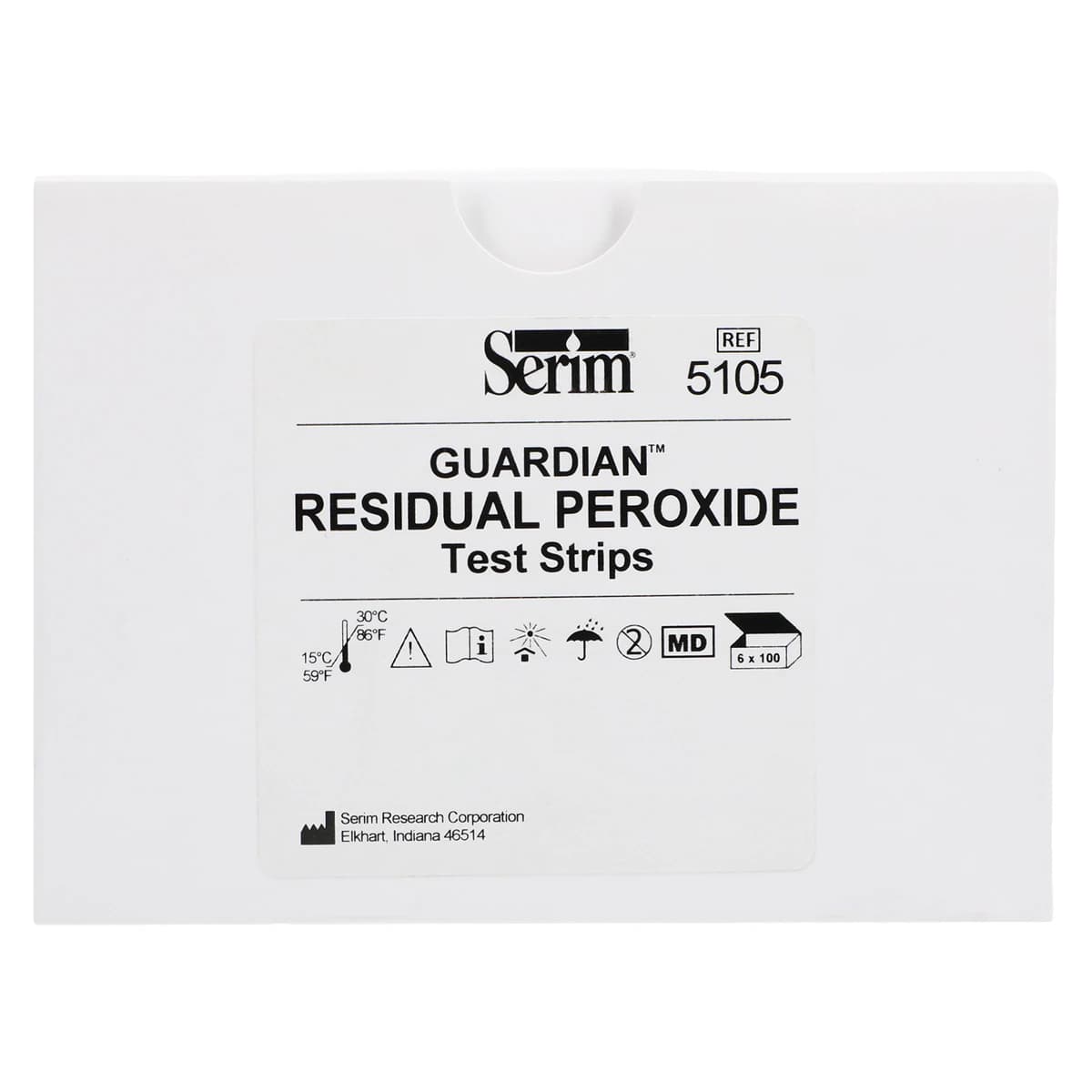 Guardian Residual Peroxide Test Strips, 6 Bottles/Box thumbnail 6