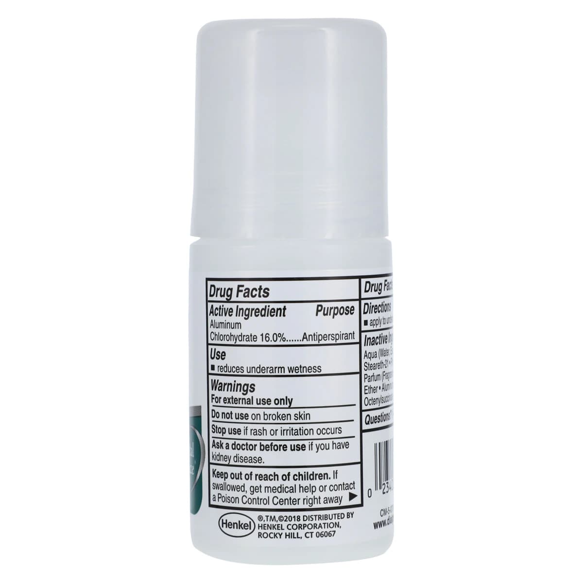 Dial Deodorant Anti-Perspirant, Crystal Breeze, 1.5 oz thumbnail 2