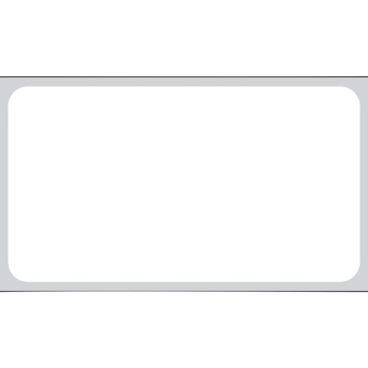 Precision Dynamics Corp Label Thermal CTD, Direct Thermal, White Paper, 1.25" x 2.25", 1" Core, 12/Box thumbnail 2