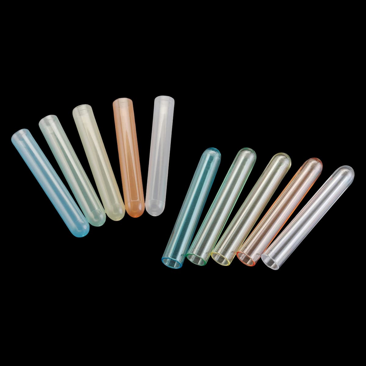 Simport Scientific Culture Tube, Polypropylene, 7.2mL, Round Bottom, 13x100mm, No Closure, Clear, Non-Graduated, Autoclavable, 1000/Case - Culture Tube PP Natural 7.2mL - Image 1