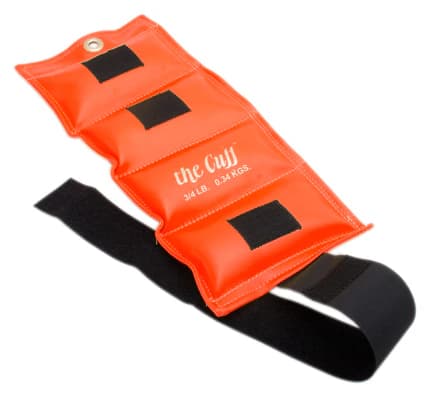 Fabrication Enterprises Cuff Weight, 3/4 lb, Orange - Weight Cuff 3/4 Lb - Image 1
