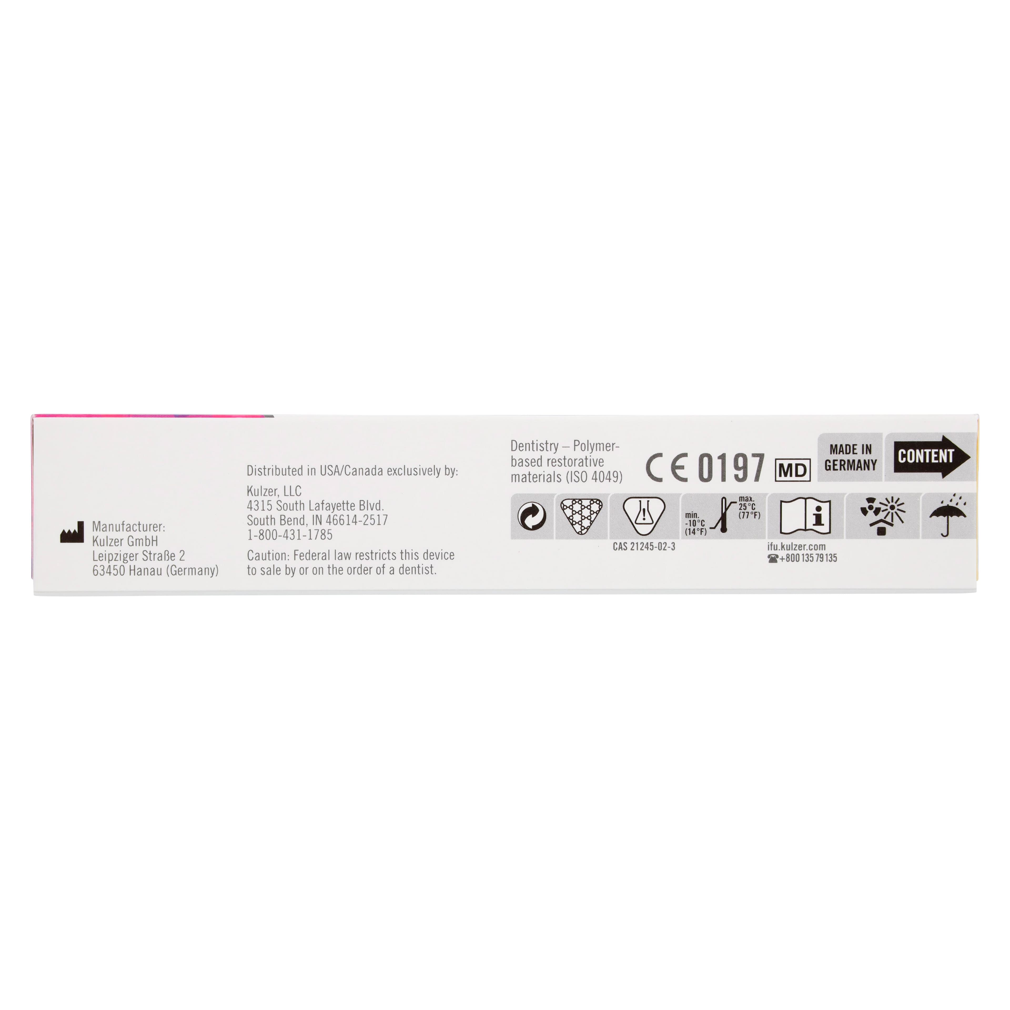 Venus Diamond Flow Flowable Composite, Light-Cure, Syringe Refill, Shade A3, 1.8 g, 1/Pk, 66040358 thumbnail 6