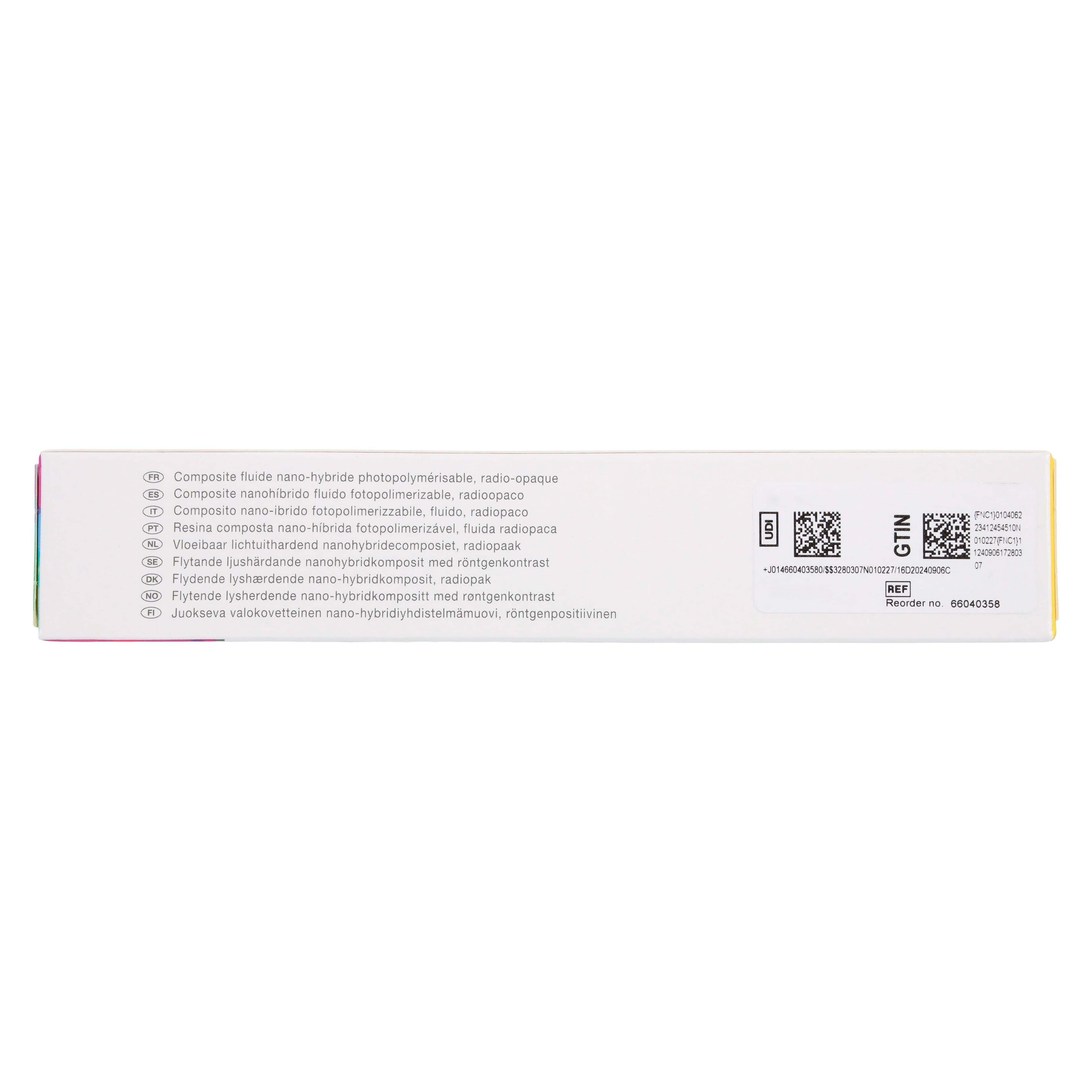Venus Diamond Flow Flowable Composite, Light-Cure, Syringe Refill, Shade A3, 1.8 g, 1/Pk, 66040358 thumbnail 7