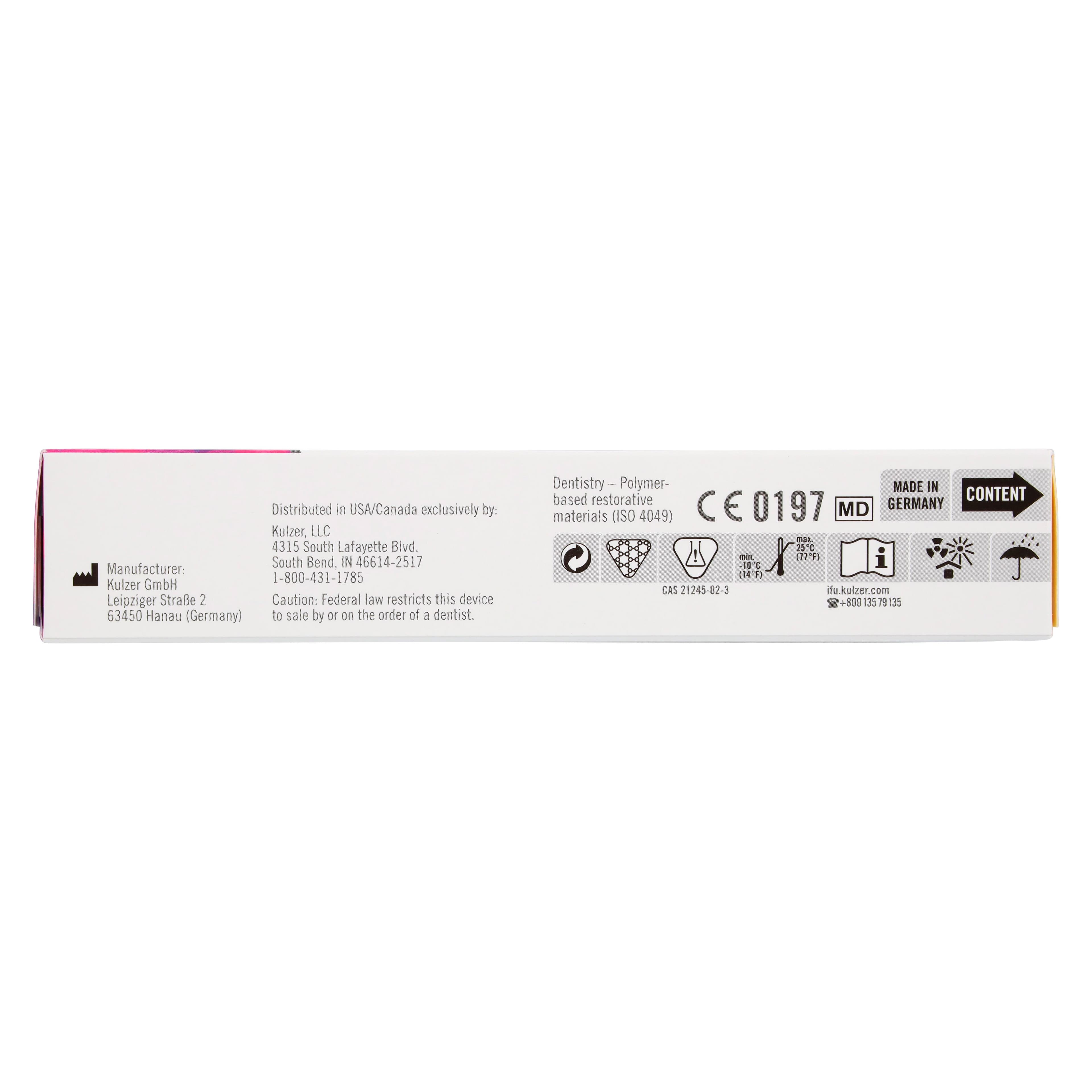 Venus Diamond Flow Flowable Composite, Light-Cure, Syringe Refill, 1.8 g, Shade A3.5, 1/Pk, 66040359 thumbnail 6