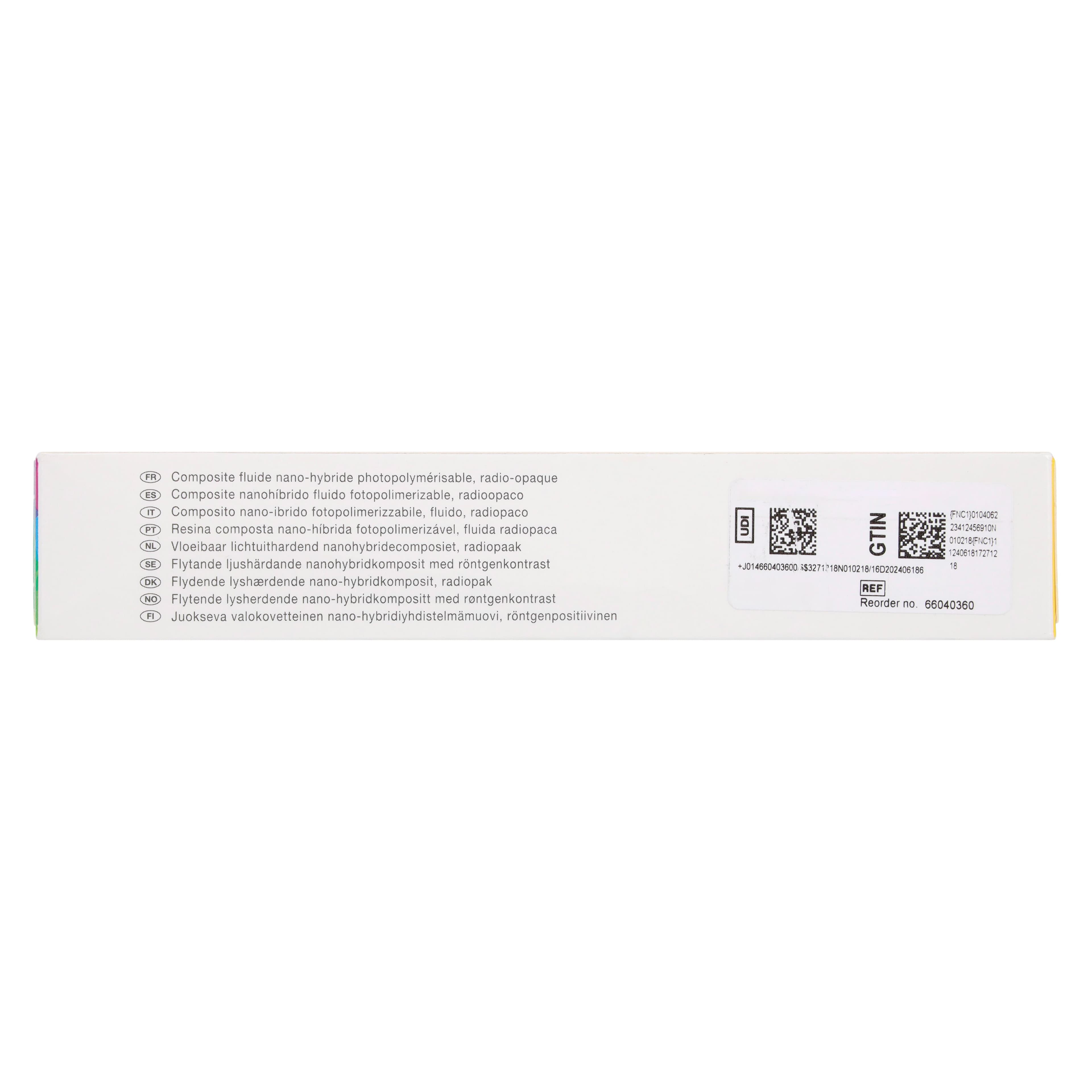 Venus Diamond Flow Flowable Composite, Light-Cure, Syringe Refill, 1.8 g, Shade A4, 1/Pk, 66040360 thumbnail 7