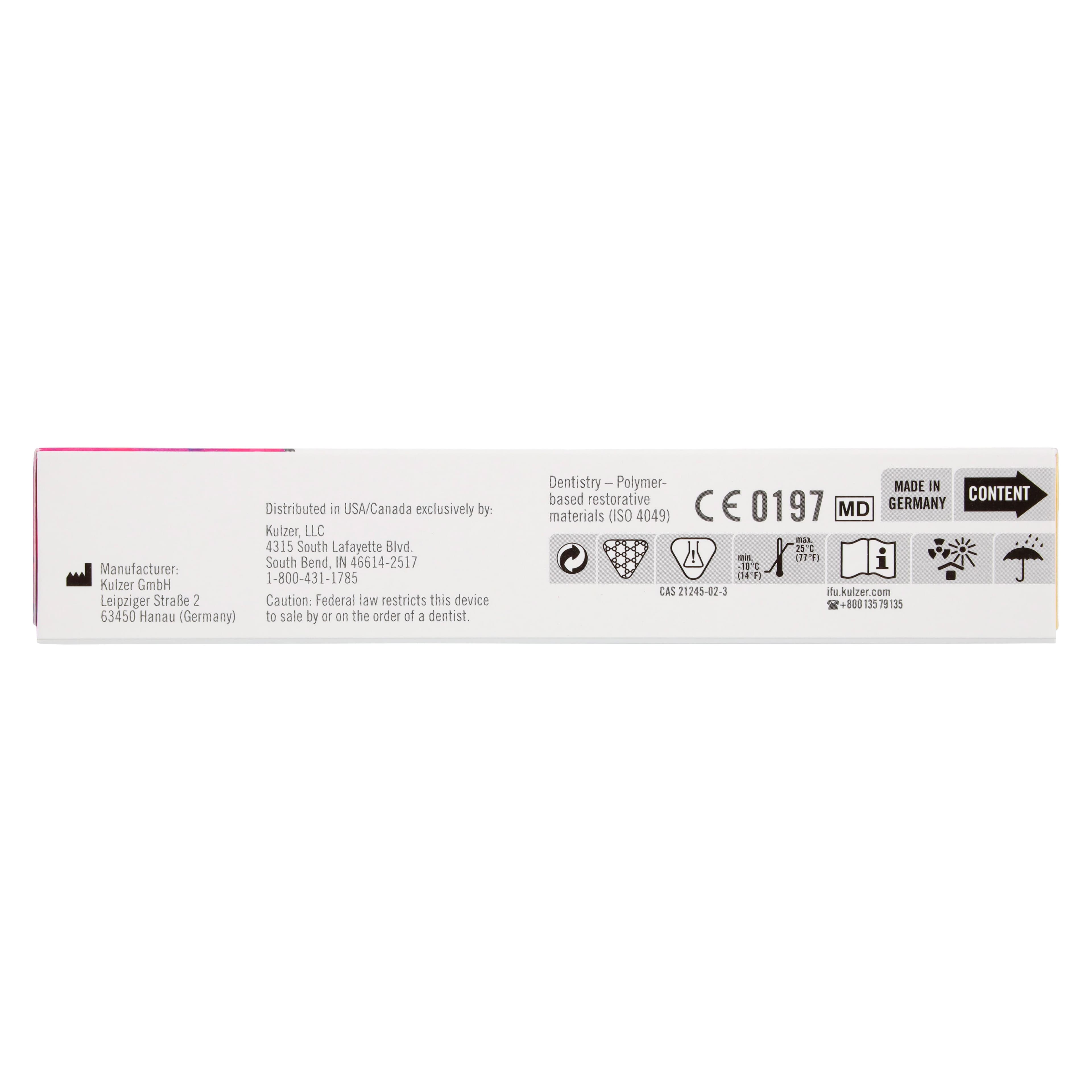 Venus Diamond Flow Flowable Composite, Light-Cure, Syringe Refill, Shade B2, 1.8 g, 1/Pk, 66040362 thumbnail 5
