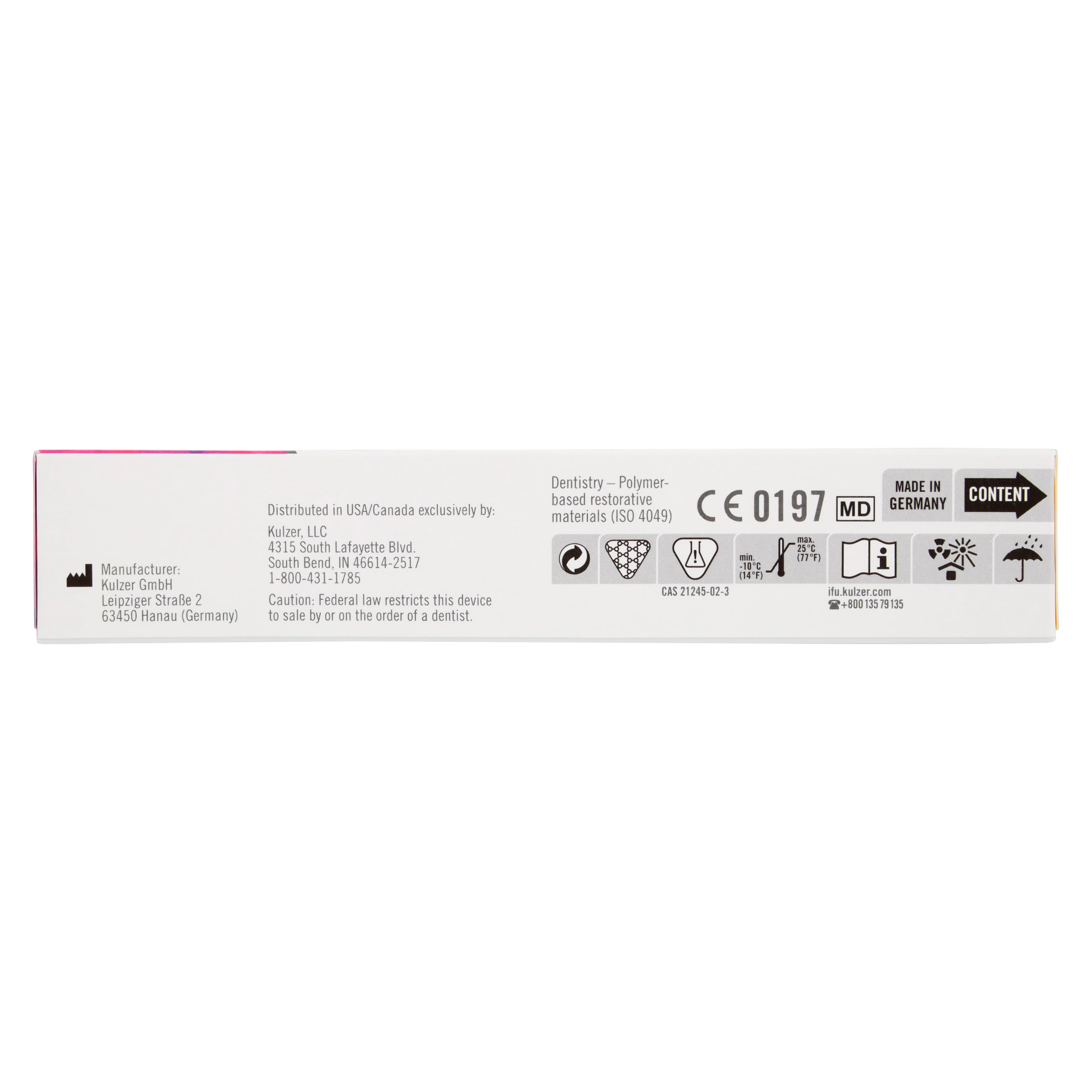 Venus Diamond Flow Flowable Composite, Light-Cure, Syringe Refill, Baseliner Shade, 1.8 g, 1/Pk, 66041052 thumbnail 6
