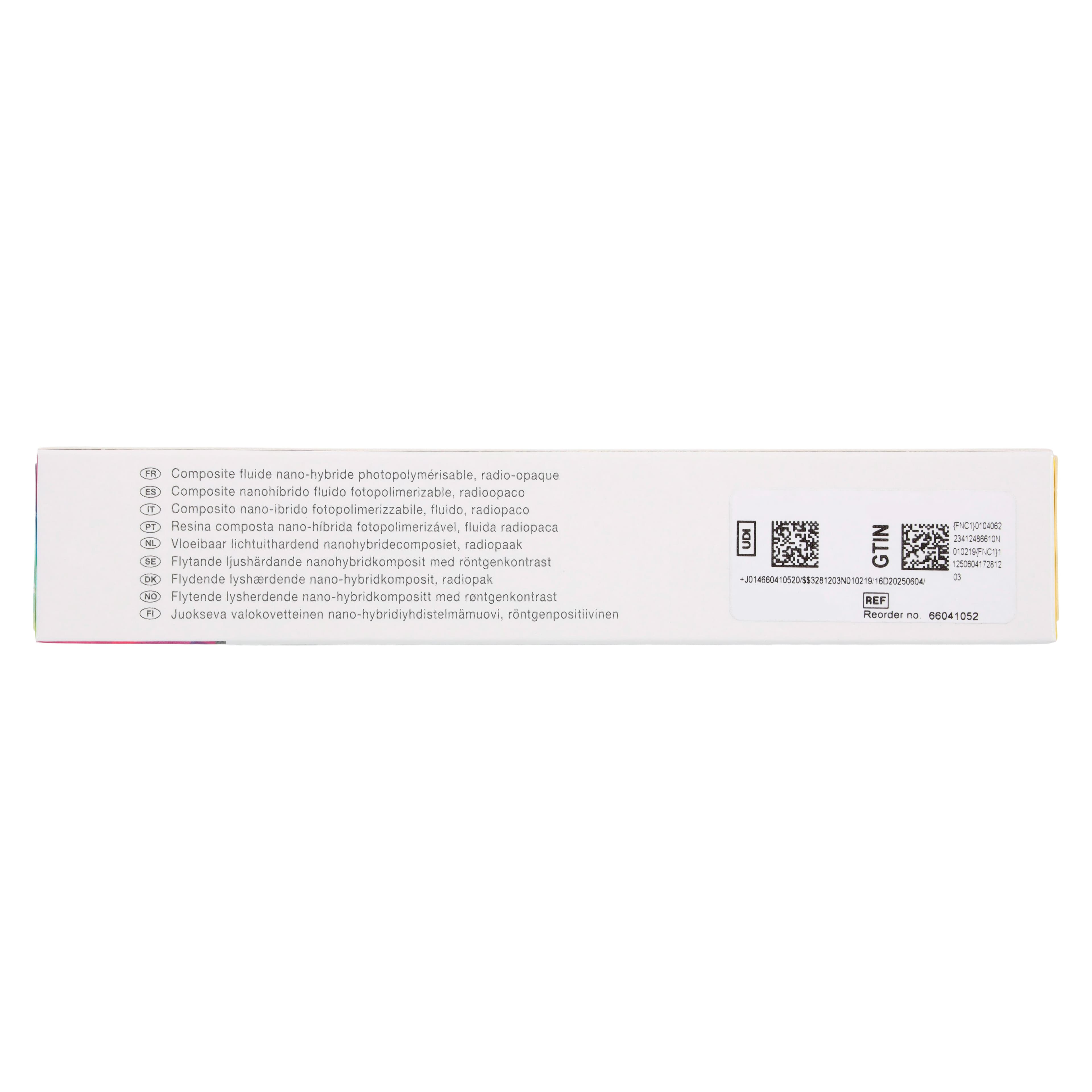 Venus Diamond Flow Flowable Composite, Light-Cure, Syringe Refill, Baseliner Shade, 1.8 g, 1/Pk, 66041052 thumbnail 7