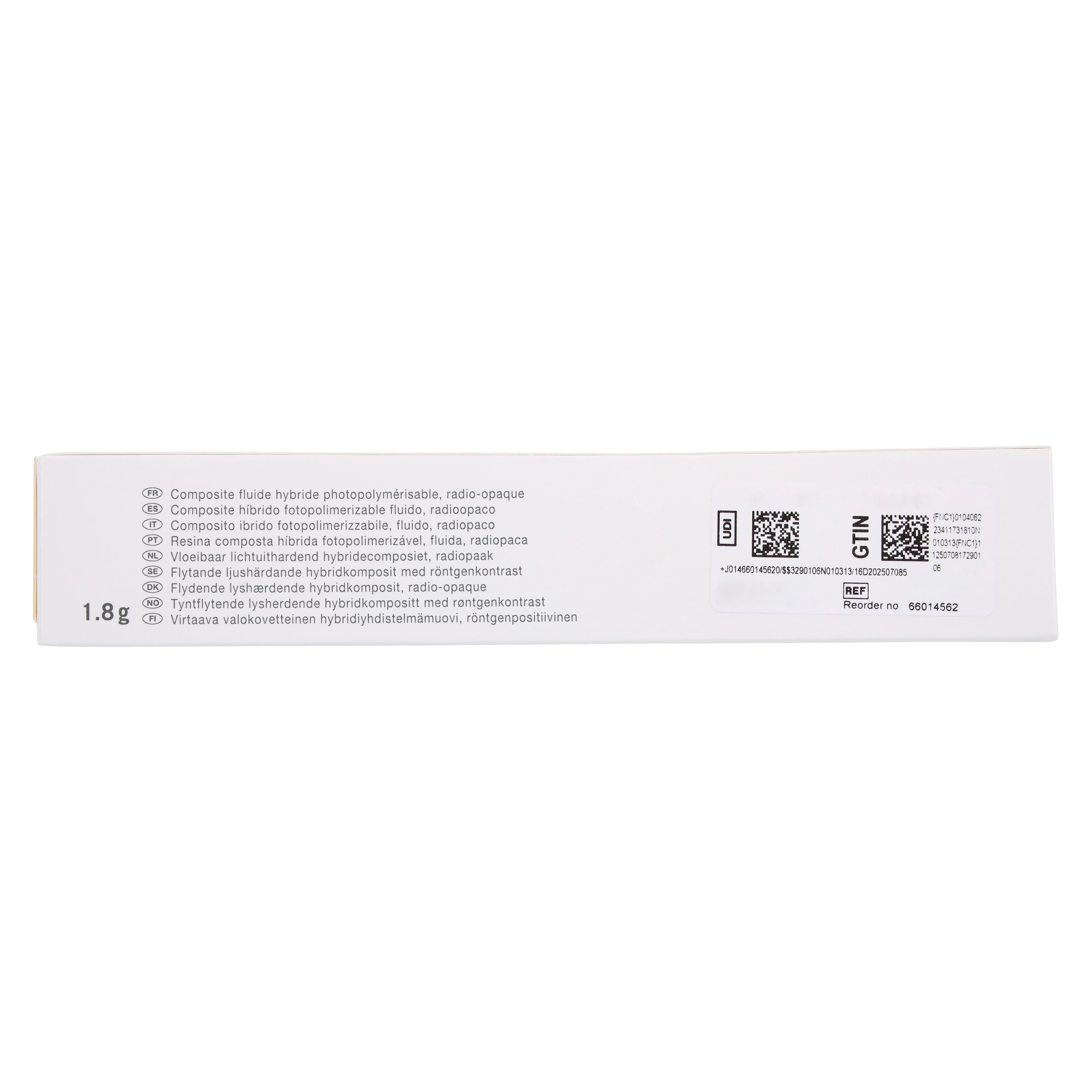 Venus Flow Flowable Composite Syringe Refill, Shade A1, 1.8 g, 66014562 thumbnail 7