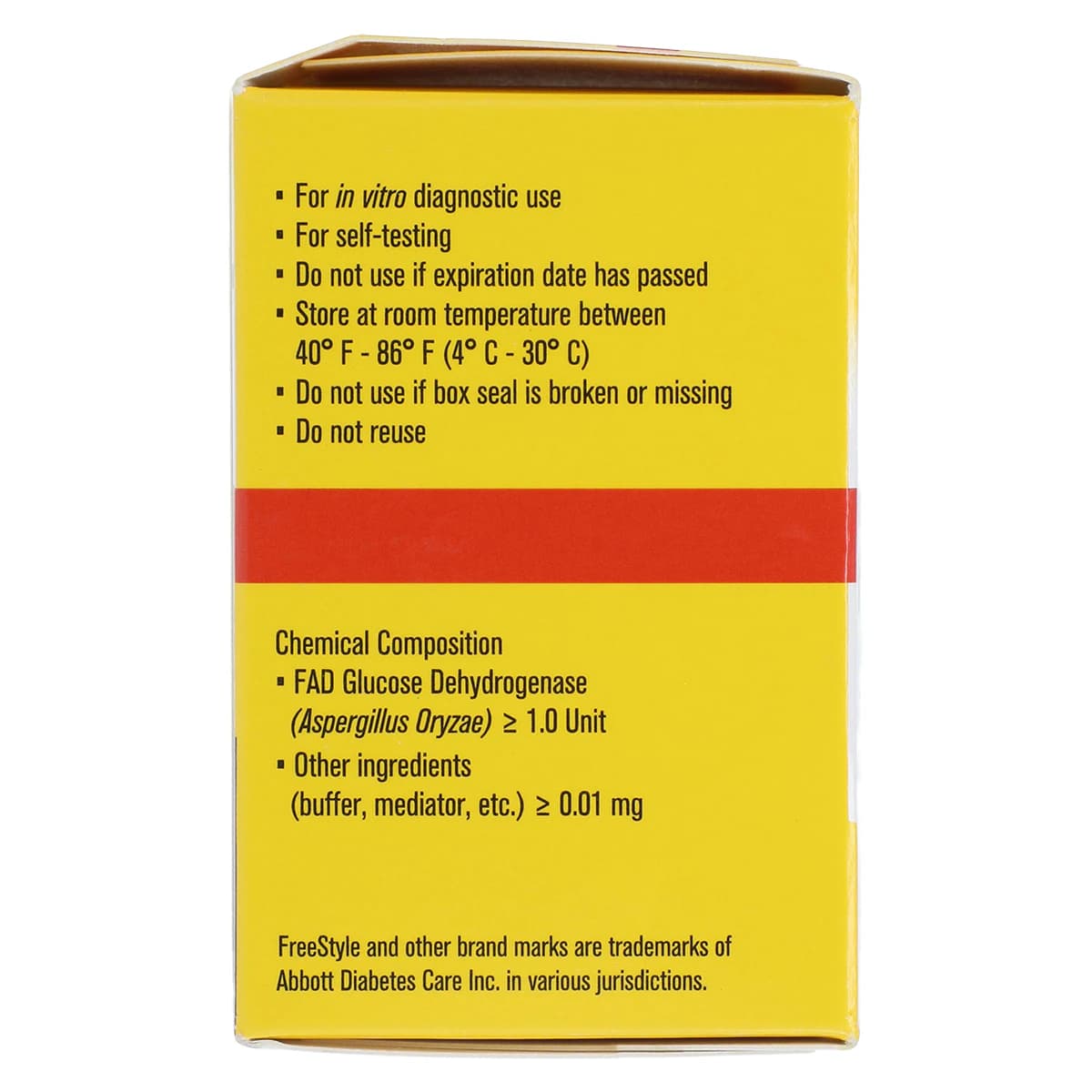 FreeStyle Lite Blood Glucose Test Strips, CLIA Waived, ZipWik Tabs, 100/Box thumbnail 5