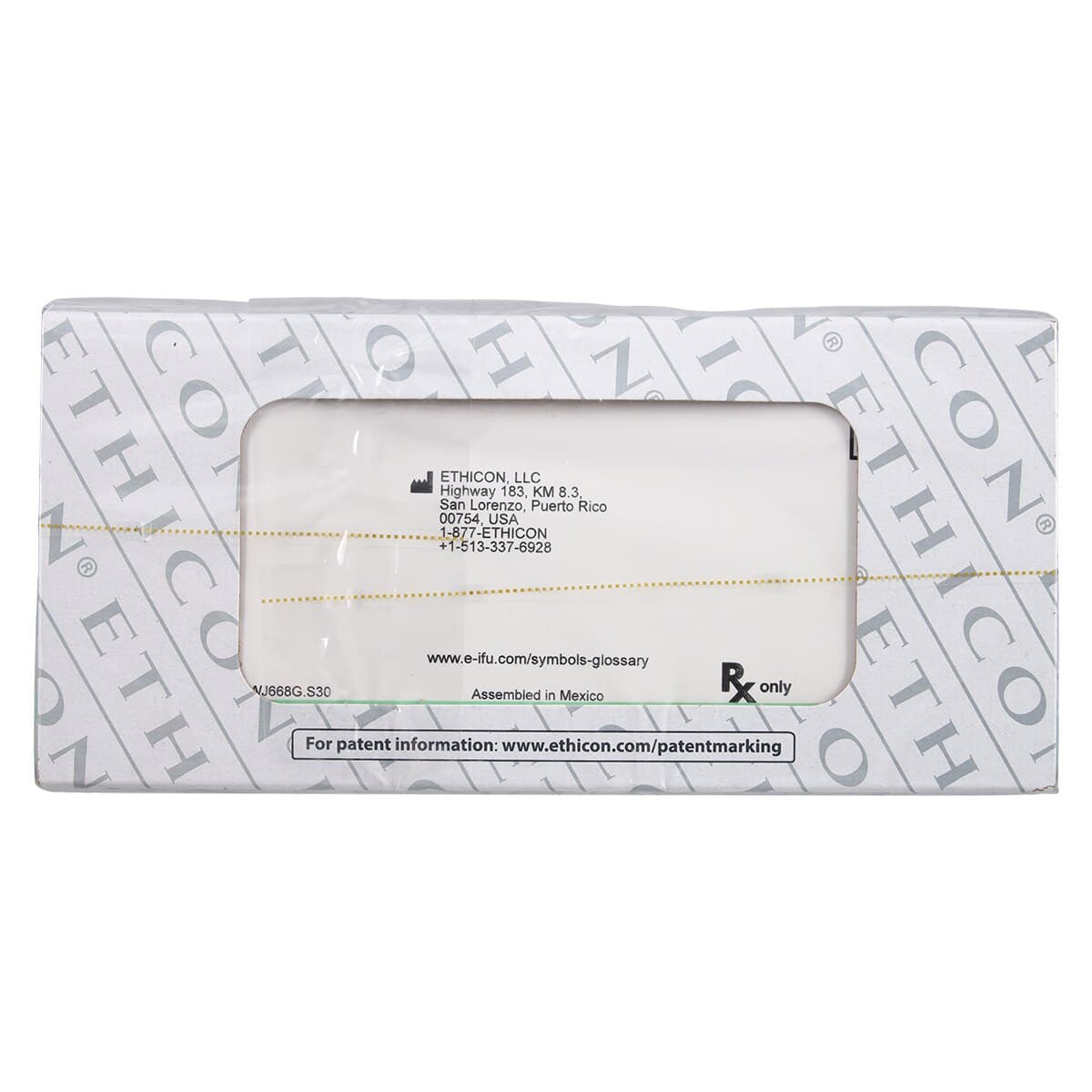 Ethilon Nylon Monofilament Non-Absorbable Suture, 5-0, 18", C-3 Reverse Cutting Needle, 3/8 Circle, 13mm, Black, 12/Box, 668G thumbnail 3