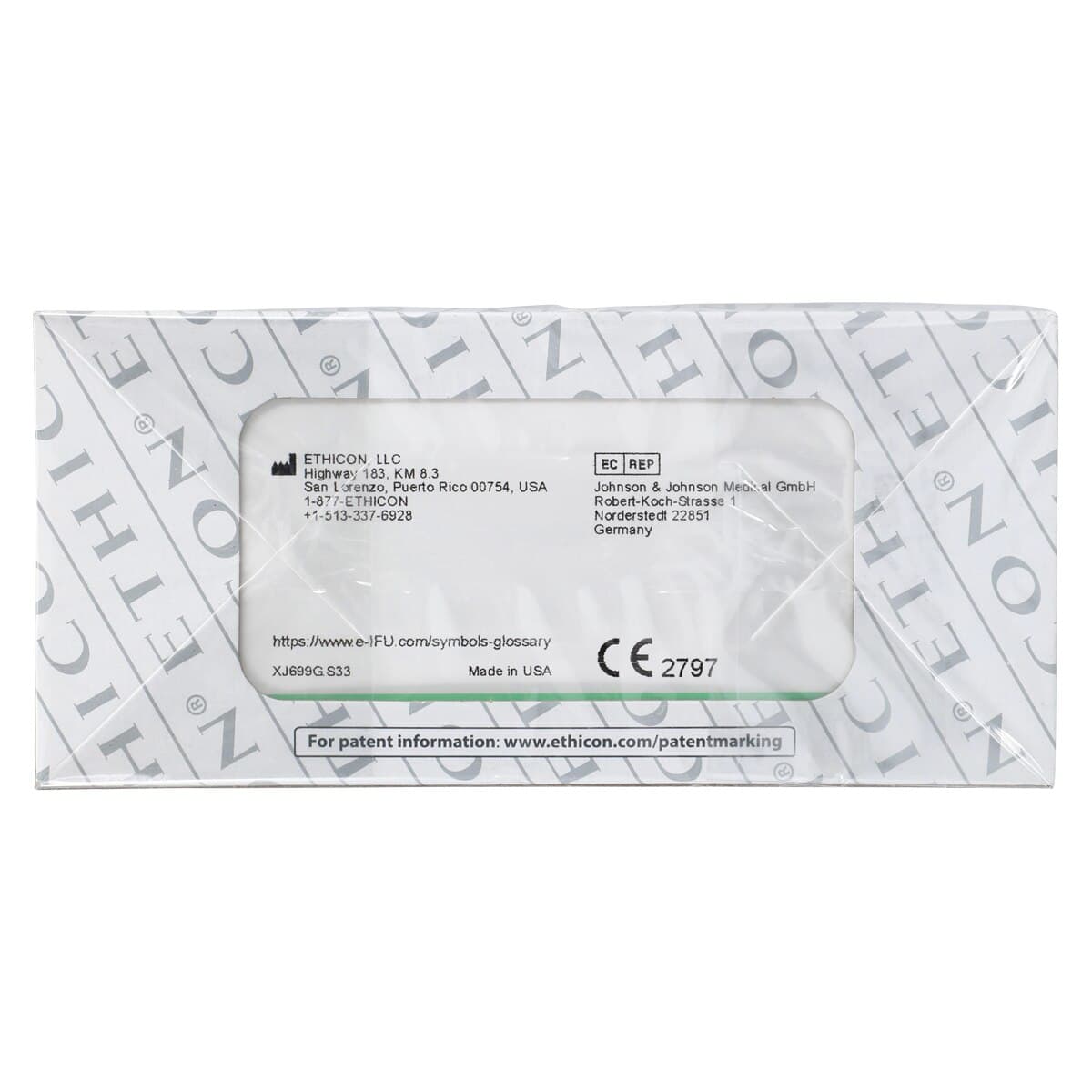 Ethicon Ethilon Nylon Sutures, 4-0, 18", Black, Monofilament, P-3 Precision Point Reverse Cutting, 3/8 Circle Needle, 13mm, Non-Absorbable, 12/Bx, 699G thumbnail 3
