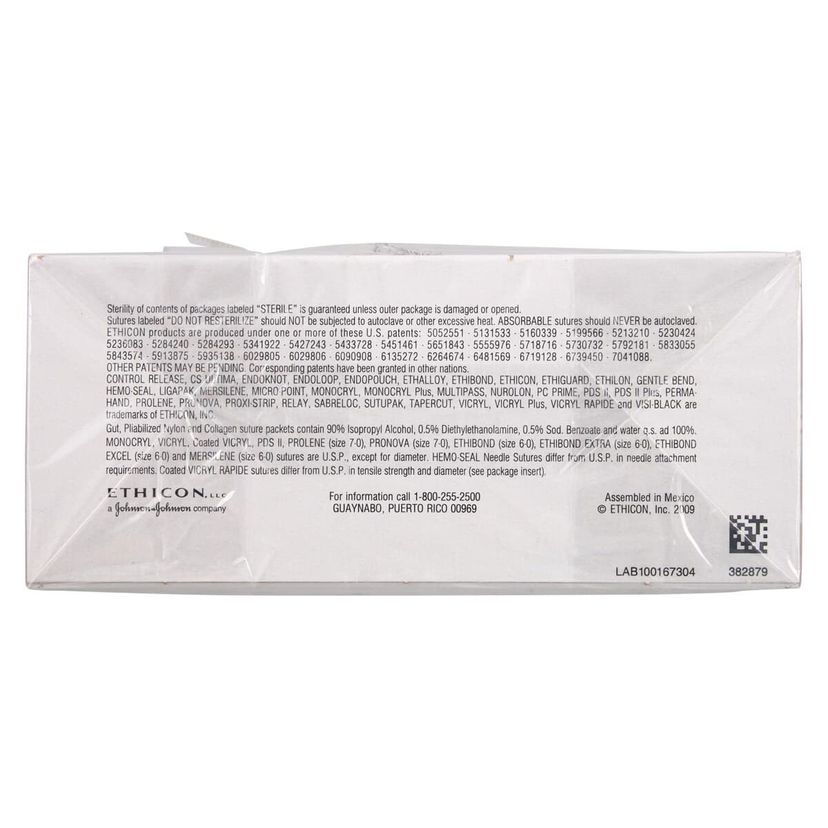 Ethicon Chromic Gut Surgical Suture, 4-0, 18", Reverse Cutting J-1 1/2 Circle Needle, 12/Box, 724G thumbnail 4