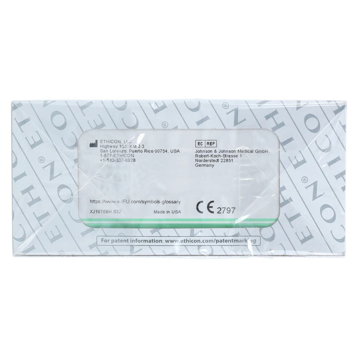 Ethilon Nylon Monofilament Non-Absorbable Suture, Size 4-0, 30 in, Black, FSL Reverse Cutting 3/8 Circle Needle, 36/Box thumbnail 3