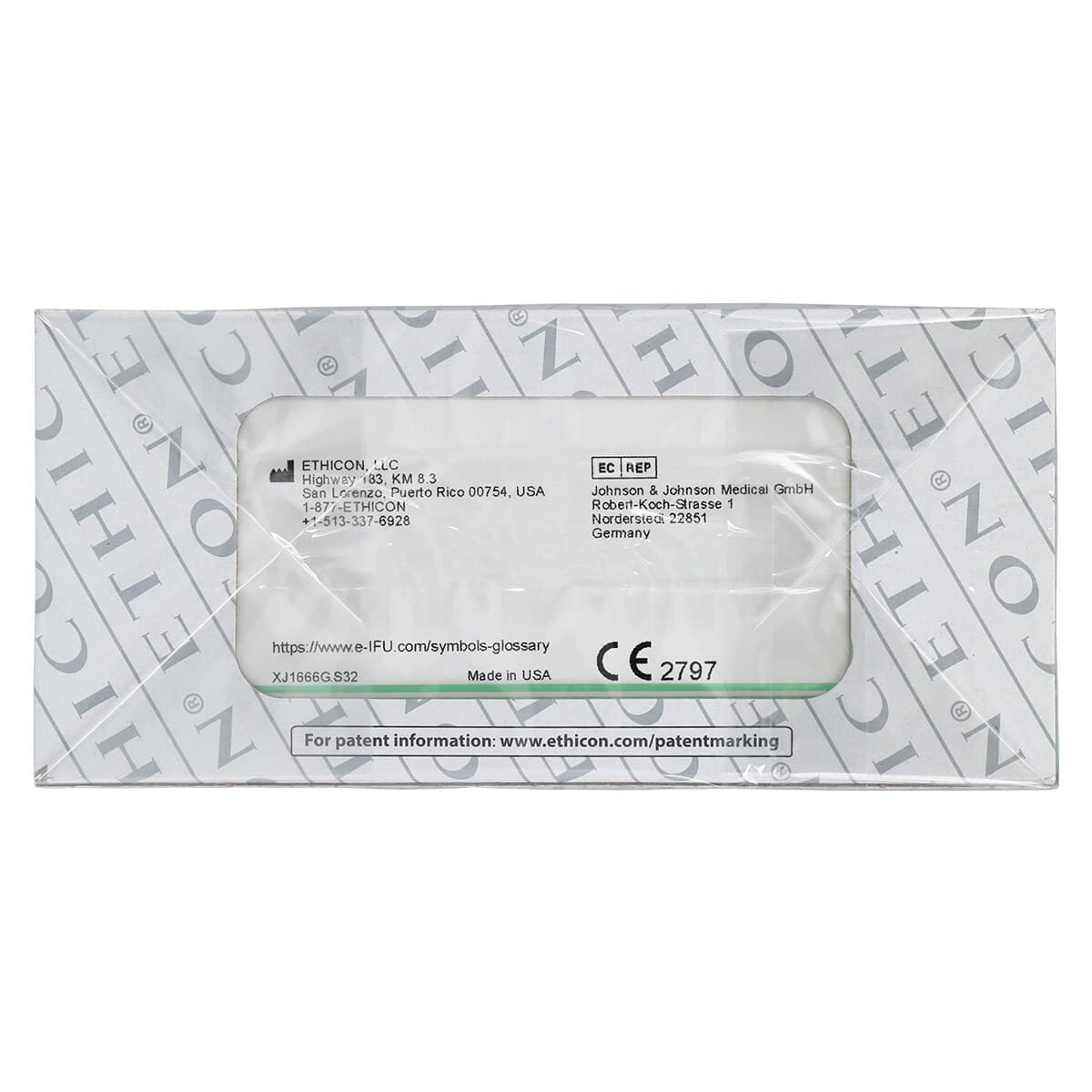 Ethicon Ethilon Nylon Suture, 5-0, 18" Black Monofilament, PS-2 Precision Point Reverse Cutting Needle, 3/8 Circle, 12/Bx, 1666G thumbnail 3