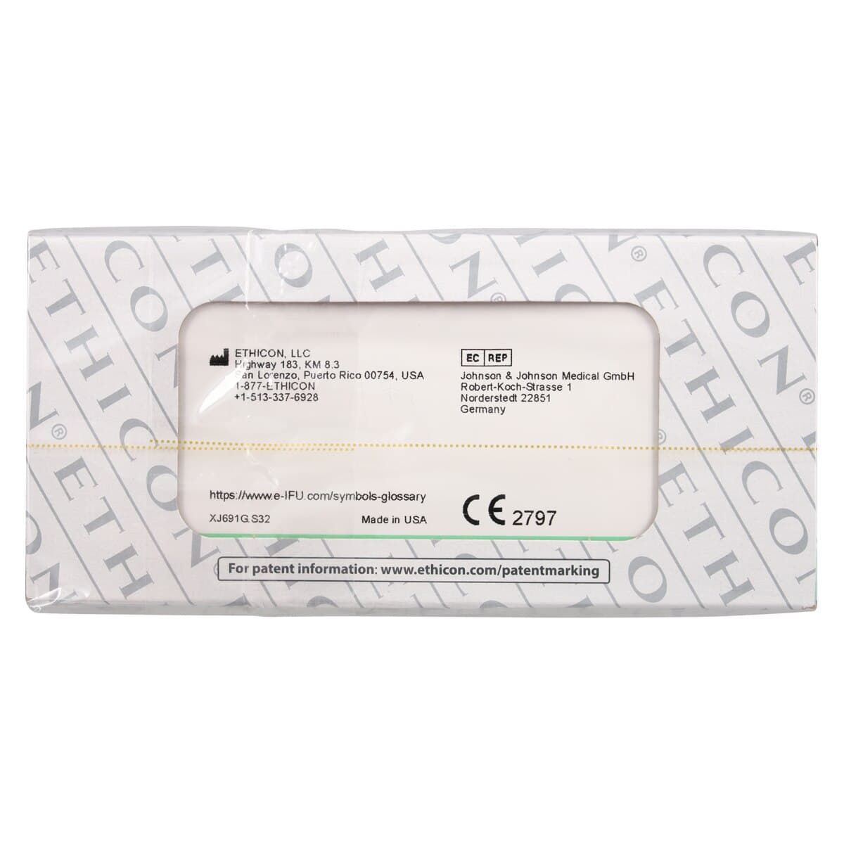 Ethilon Nylon Monofilament Non-Absorbable Suture, 4-0, Clear/Undyed, P-3 Precision Point Reverse Cutting 3/8 Circle Needle, 18", 12/Box thumbnail 3