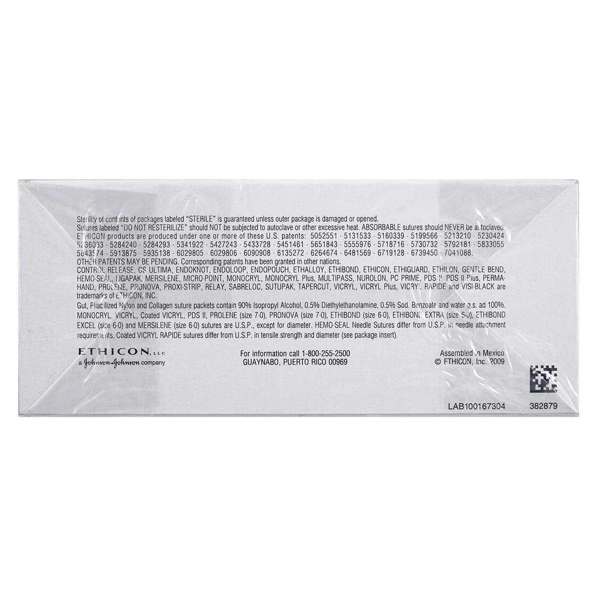 Ethicon Chromic Gut Surgical Suture, 4-0, 12" Reverse Cutting M-1 Needle, 1/2 Circle, 12/Bx, 744G thumbnail 3