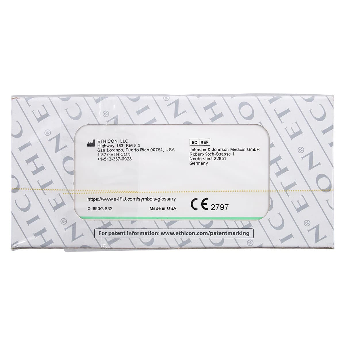 Ethilon Nylon Monofilament Non-Absorbable Suture, 5-0, 18 in, Clear/Undyed, P-3 Precision Point Reverse Cutting 3/8 Circle 13mm Needle, 12/Box thumbnail 3
