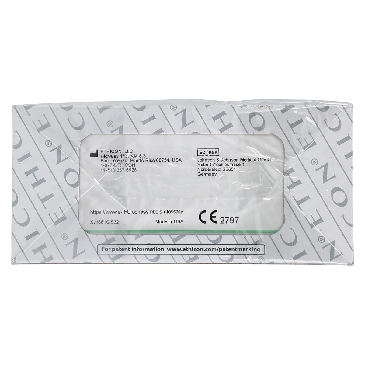 Ethilon Nylon Monofilament Non-Absorbable Suture, 5-0, 18", Black, PS-4 Prime Reverse Cutting 1/2 Circle Needle, 12/Box thumbnail 3