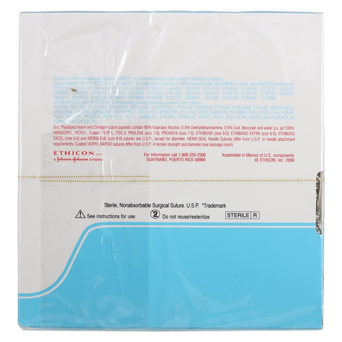 Ethicon Perma-Hand Silk Suture, Sutupak Pre-Cut, Size 4-0, 12-18", Black Braided, Non-Absorbable, 36/Box thumbnail 3