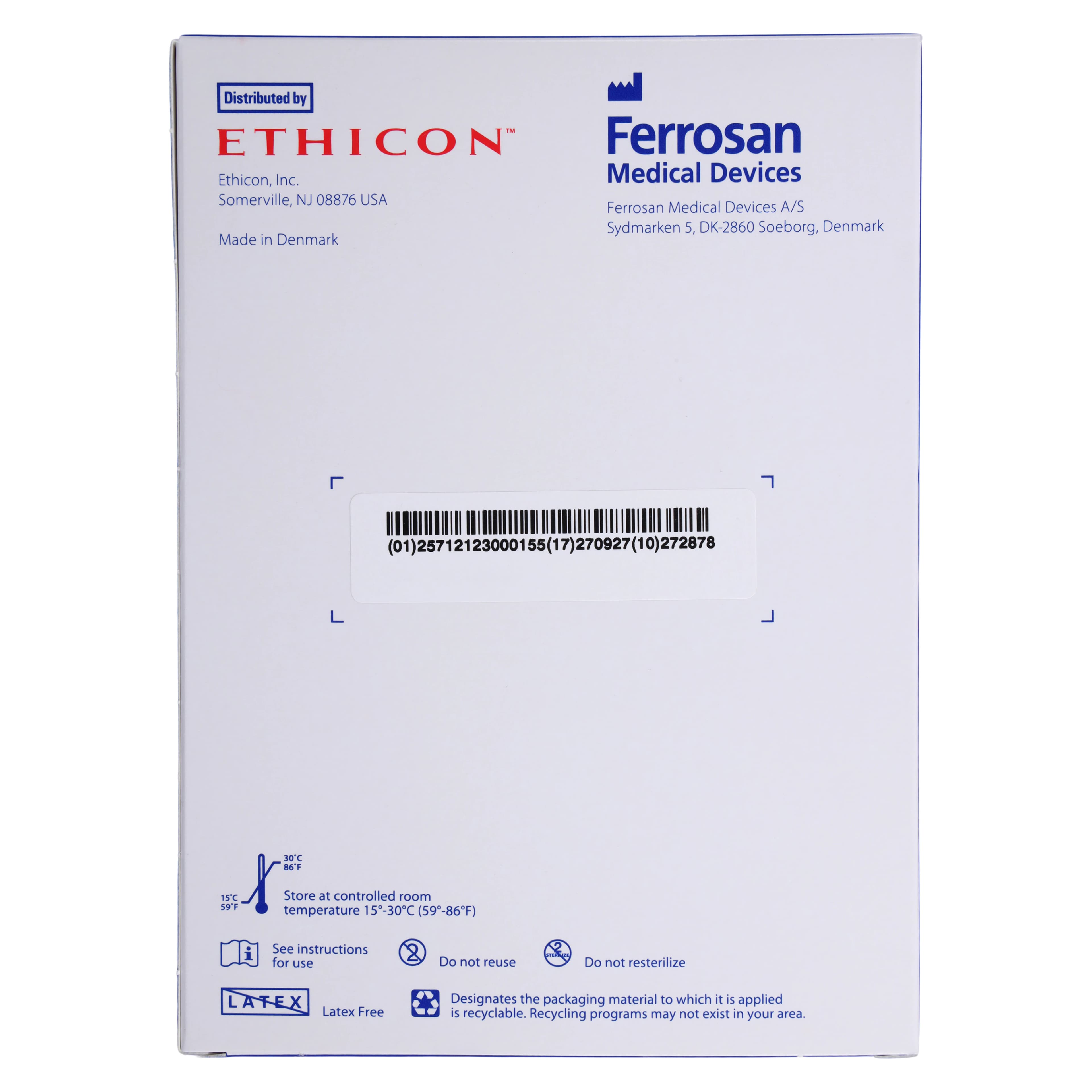 Surgifoam Absorbable Gelatin Sponge, Sterile, Porcine, 2 cm x 6 cm x 7 mm, 12/Box, 1972 thumbnail 4